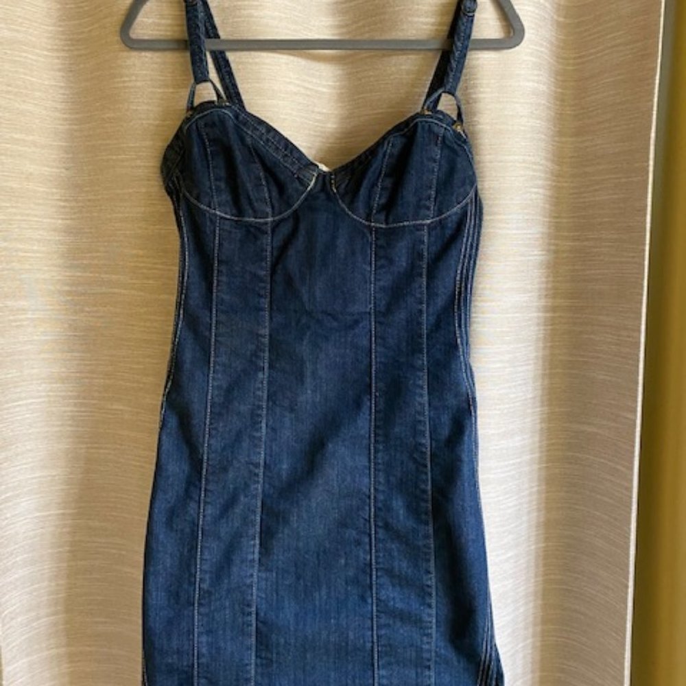 GUESS Sexy Bodycon Denim Dress